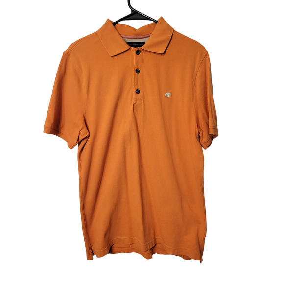Banana Republic Other - Banana Republic Yellow Knit High Low Short Sleeve Men's Polo Shirt Size M
